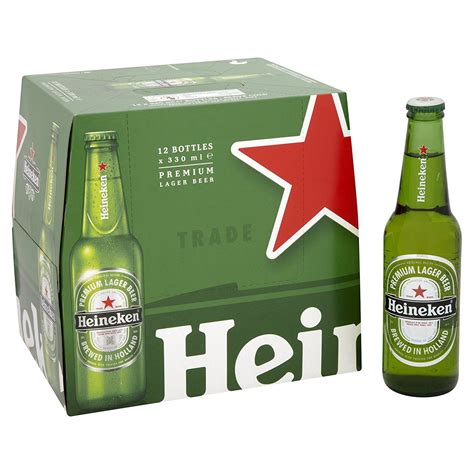 Heineken Premium Lager Beer Bottle X Ml Lager Beer Beer