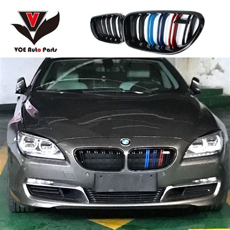 F06 F12 F13 M Style Kidney Front Racing Grill Grille For 2011 2016 BMW