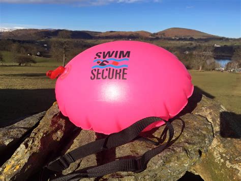 Swim Secure Tow Float 39cm X 25cm Pink Mailsports