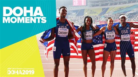 World Record In The Mixed 4x400m World Athletics Championships 2019