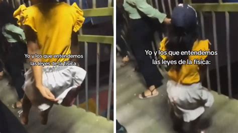 Niña desafía las leyes de la gravedad en un juego mecánico UnoTV