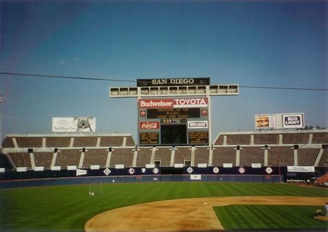 Qualcomm Stadium Jack Murphy Stadium San Diego Stadium Baseball Fever