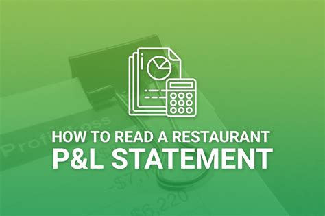 How To Read A Restaurant Profit And Loss Statement Guide