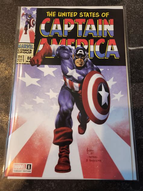 United States Of Captain America 1 CMC Exclusive Joe Jusko Cover