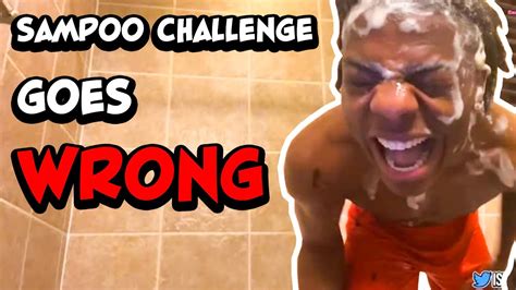 Ishowspeed Does The Shampoo Challenge 💀 Youtube