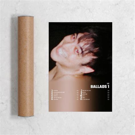 Joji Ballads 1 Album Cover Poster Print Wall Art Joji Etsy