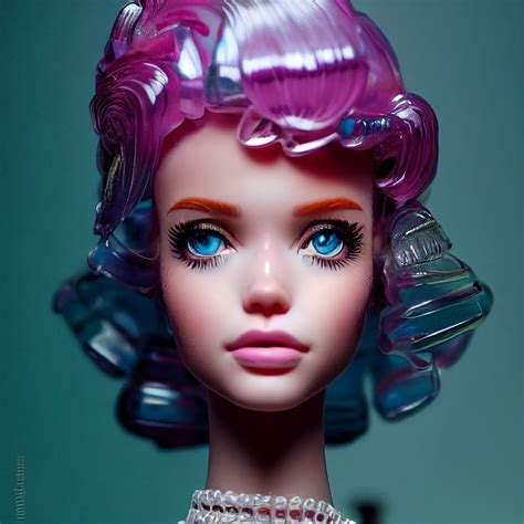 Glass Barbie Ai Art Gallery