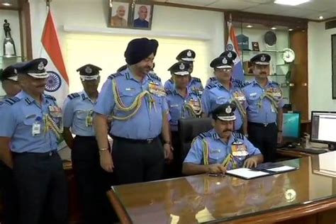 Air Chief Marshal Rakesh Kumar Singh Bhadauria Takes Charge As New Iaf