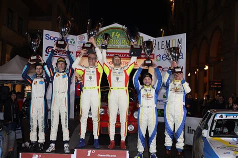 14 Historic Rally Delle Vallate Aretine Vince Angelo Lombardo