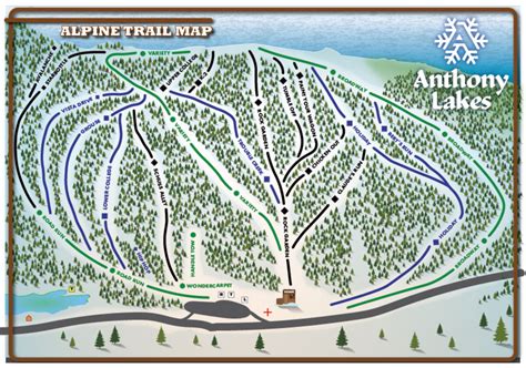 Anthony Lakes Ski Resort Trail Map | SkiCentral.com