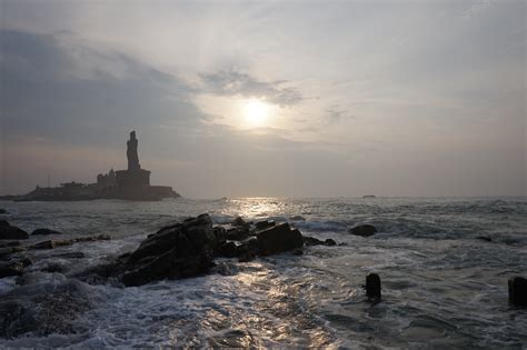 sunrise at kanyakumari 4k HD Wallpaper