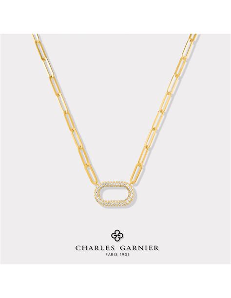 Collier Collection Styles De Charles Garnier En Vermeil Et Oxydes De