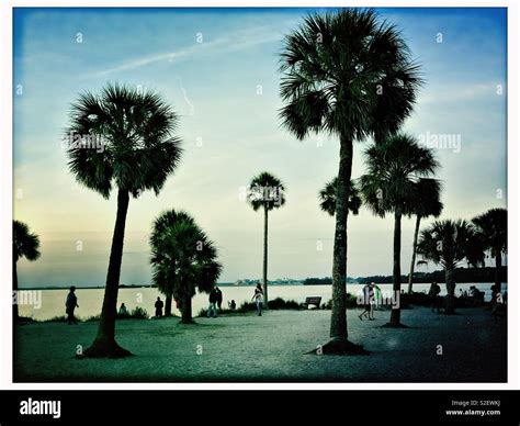 Sunset Beach Florida Stock Photo - Alamy