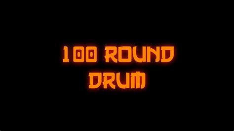 100 Round Drum Produced By Dsd ©️ 2023 Youtube