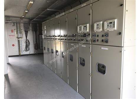 Used 2009 Areva 11kv Switchboards And Rmu Switchroom Building 11kv