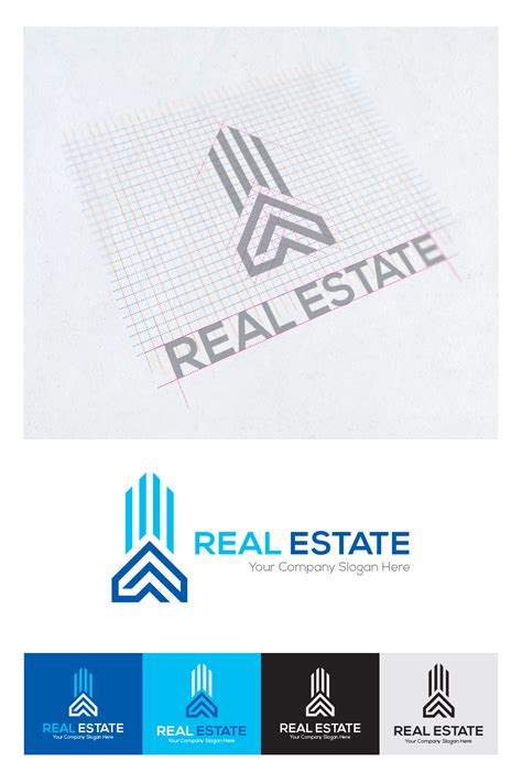 Real Estate Logo Design Template - MasterBundles