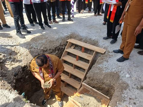 Sekkot Ririmasse Menghadiri Acara Peletakan Batu Penjuru Dan Batu Alas