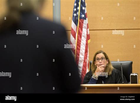 Superior Court Judge Barbara Bellis Listens To Attorney Norm Pattis