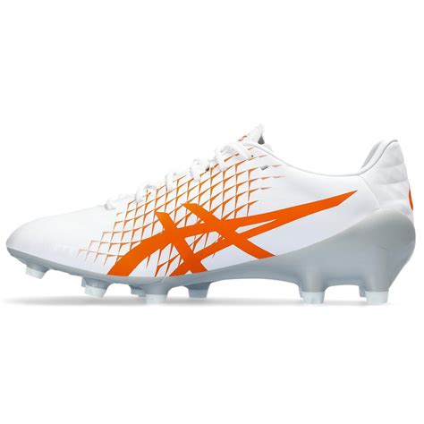 Asics Menace 4 Mens Football Boots Whitebright Orange Sportitude