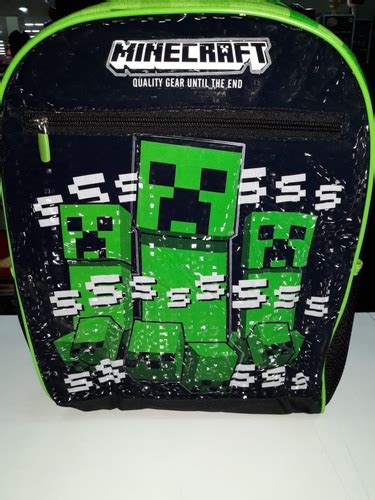 Mochila Minecraft Creeper Frete grátis