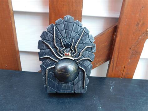 Halloween Doorbell Gemmy Single Eyeball Spider Hanging Door - Etsy