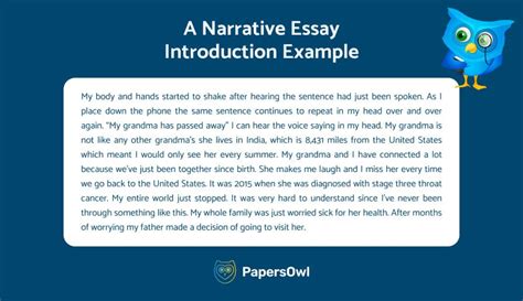 How To Write A Narrative Essay General Guidelines