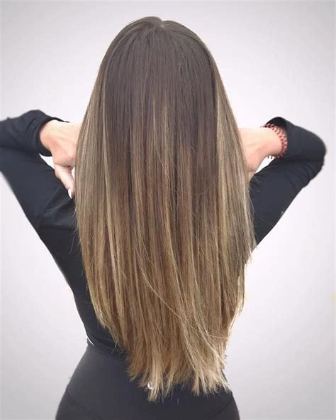 Balayage Straight Hair Black Thin Hair Ties