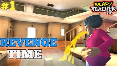 Taking Revenge From Miss T Scary Teacher 3d Funny Gameplay 1 Youtube