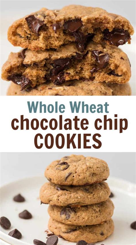 Whole Wheat Chocolate Chip Cookies Recipe Build Your Bite