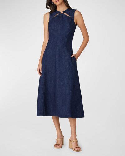 Shoshanna Denim Dresses For Women Lyst