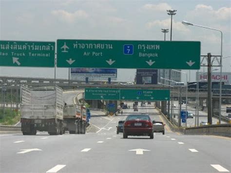 traveling thailand  bus highway  autobahn   vip
