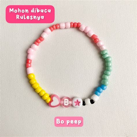 Jual Baca Rules Gelang Manik Toy Story Inspired Bisa Custom Inisial