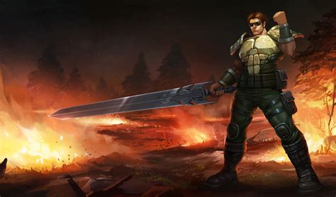 League Of Legends Rugged Garen Wallpaper