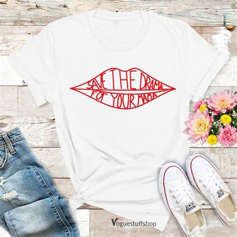 Save The Drama For Your Mama T Shirt Friends Tv Show Rachel Etsy Uk