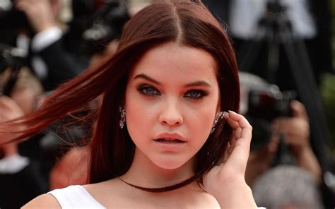 Barbara Palvin Women Brunette Blue Eyes Model Women Outdoors Wallpaper