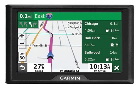 GARMIN GPS Navigation System, Suction Cup Mounting Type, 2 1/2 in ...