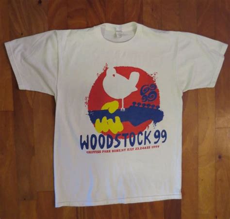 Woodstock 99 Concert Event T Shirt Variuos Artists Xl Concert