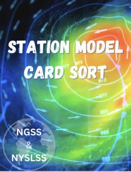 Weather Station Model Card Sort by Science Sunday Scaries | TPT