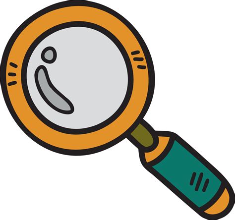 Magnifying Glass With Hand Png