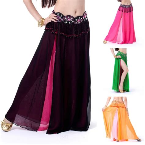 2019 New Belly Dancing Clothing Long Maxi Skirts Lady Belly Dance