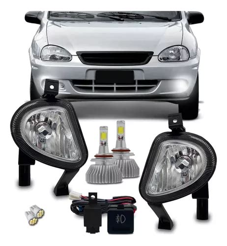 Kit Farol Milha Corsa Classic Led H K