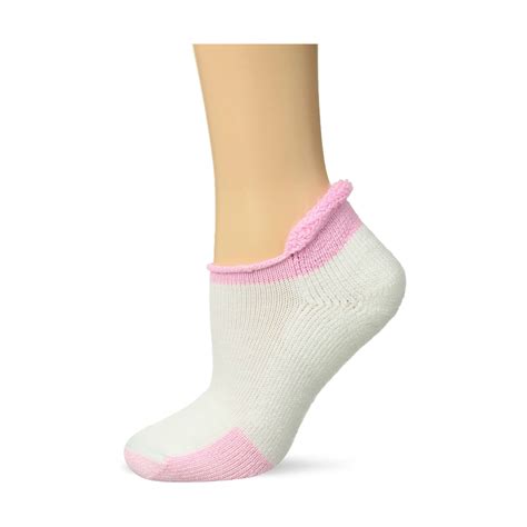 Thorlo Tennis Roll Top Pink T Womens Socks Pure Racket Sport