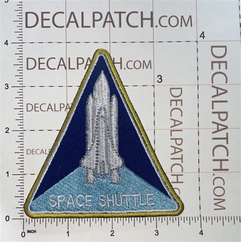 NASA Space Shuttle Patch - Decal Patch - Co