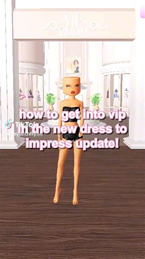 How To Get Vip In Dti Without Buying It Dress To Impress Vip Dress