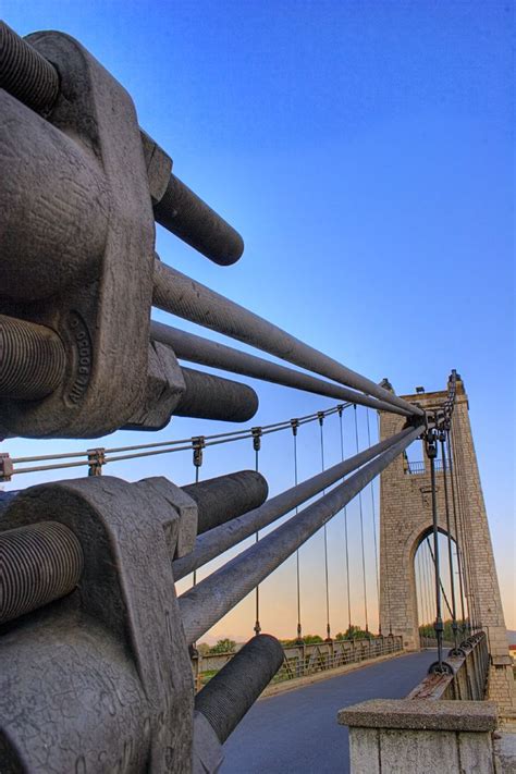 Bolts And Nuts In Action Suspended Bridge Over The Rhône R Flickr