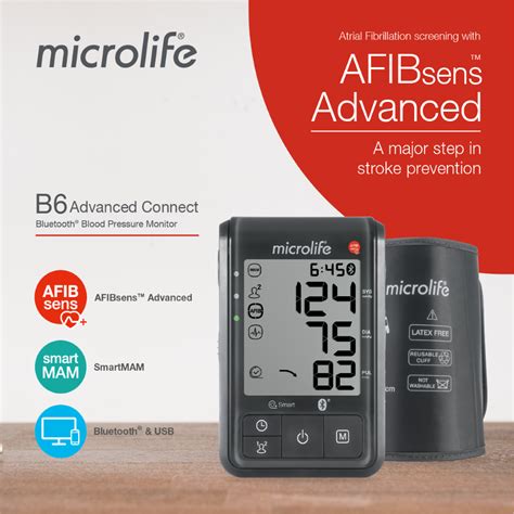 Microlife 全自動手臂式 藍牙血壓計 B6 Advanced Connect 品牌直送 SearchingC