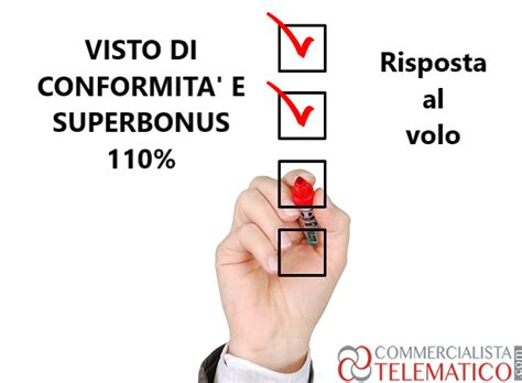 Visto Di Conformit E Superbonus Risposta Al Volo