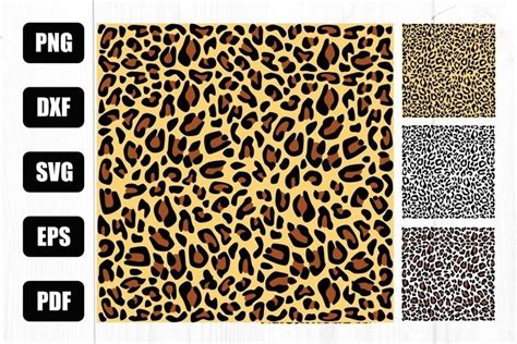 Leopard Print Svg Leopard Pattern Svg Graphic By Litkedesigns