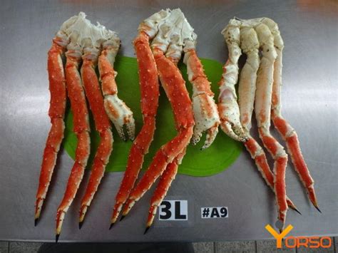 Red King Crab Clusters Cooked Frozen 3l Size