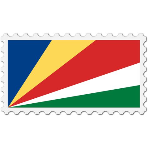 Stamp Seychelles Flag | Free SVG